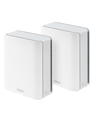 ASUS ZenWiFi BT10 WiFi 7 Smart Mesh System 2er-Pack WLAN BE18000 Triband, 2x 10GbE + 1x 1GbE (pro Einheit), Abdeckung bis zu 550