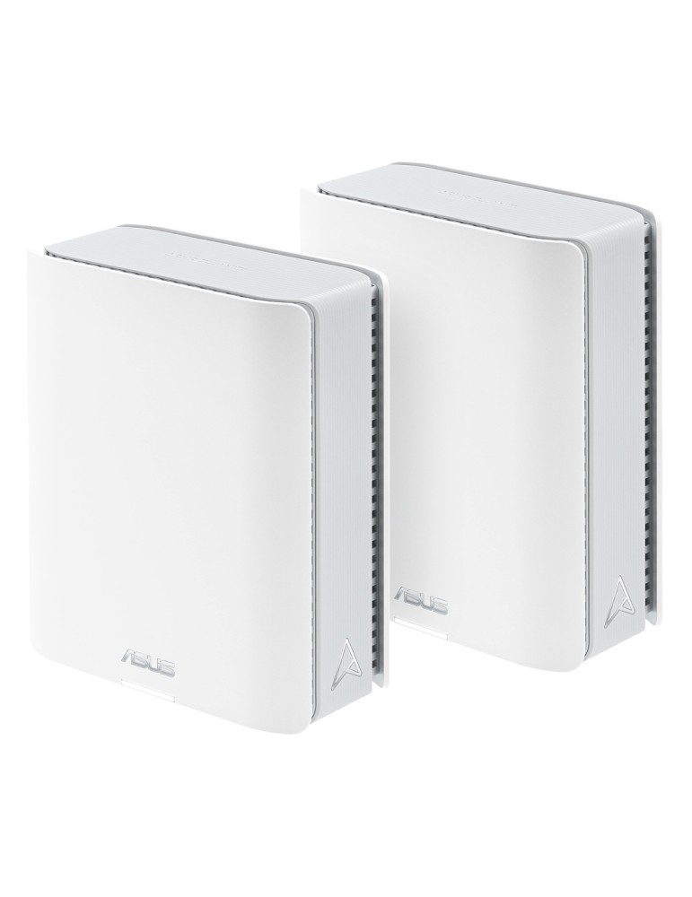 ASUS ZenWiFi BT10 WiFi 7 Smart Mesh System 2er-Pack WLAN BE18000 Triband, 2x 10GbE + 1x 1GbE (pro Einheit), Abdeckung bis zu 550