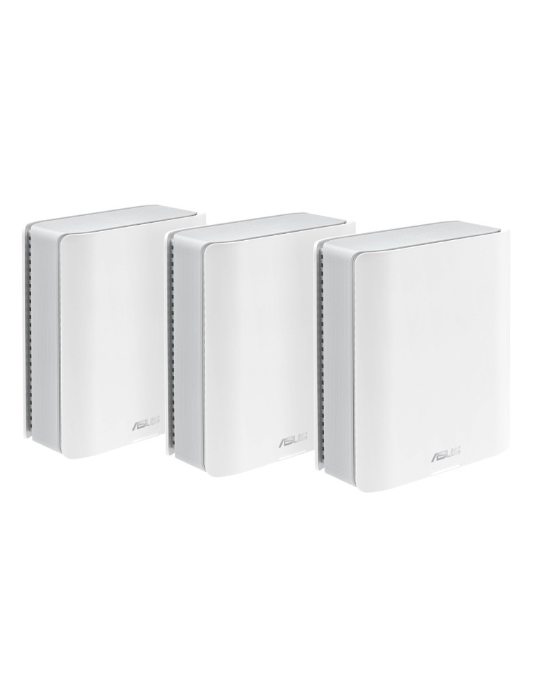 ASUS ZenWiFi BT10 WiFi 7 Smart Mesh System 3er-Pack WLAN BE18000 Triband, 2x 10GbE + 1x 1GbE (pro Einheit), Abdeckung bis zu 780