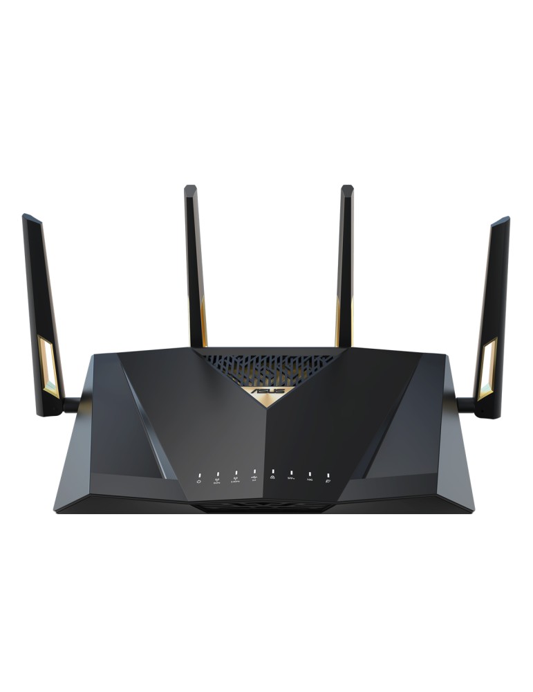 ASUS RT-BE88U WiFi 7 Router WLAN BE7200 Dualband, 9x LAN, 4x abnehmbare Antenne