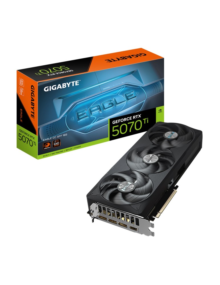 GIGABYTE GeForce RTX 5070 Ti Eagle OC SFF 16G - 16GB GDDR7, HDMI, 3x DP