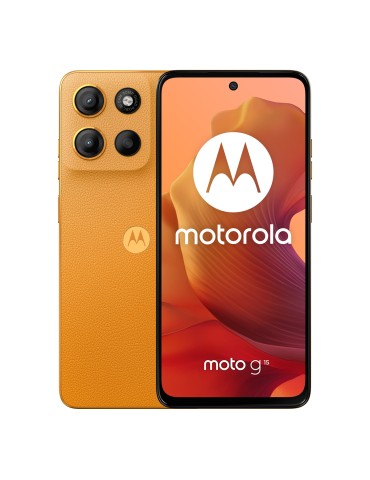 Motorola Moto G15 128GB Sunrise Orange 17,07cm (6,72") LCD Display, Android 15, 50MP Dual-Kamera