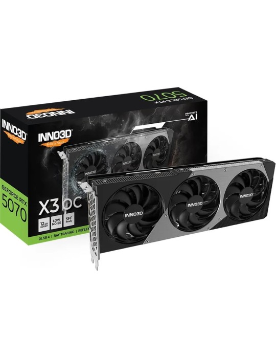 INNO3D GeForce RTX 5070 X3 OC - 12GB GDDR7, HDMI, 3x DP