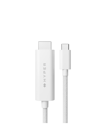 Hyper 4K USB-C auf HDMI Cable - White 4K USB-C auf HDMI Cable - White