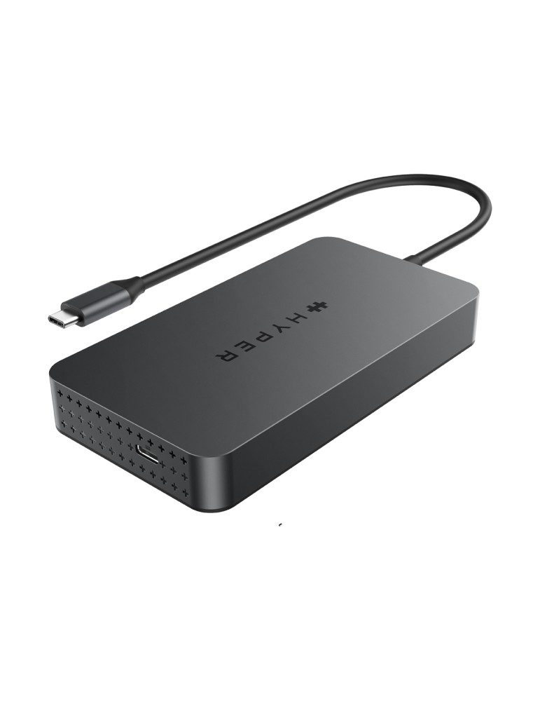 Hyper® HyperDrive® Universal USB-C® 7-in1 Dual HDMI Mobile Dock HyperDrive® Universal USB-C® 7-in1 Dual HDMI Mobile Dock - Grey 
