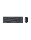 Rapoo Kabelloses ultraflaches Multi-Mode-Deskset "9310M" schwarz, QWERTZ DE, 2,4 GHz, Bluetooth 4.0, Bluetooth 5.0, Nano-USB-Emp