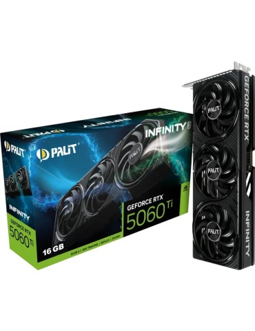 Palit GeForce RTX 5060 Ti 16G Infinity 3 - 16GB GDDR7, HDMI, 3x DP