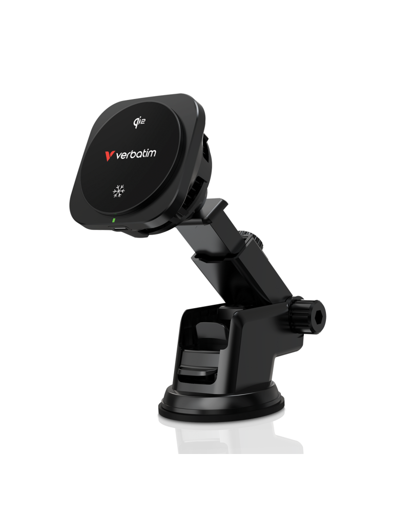 VERBATIM Charge ´n´ Drive Qi2 - magnetisches kabelloses Autoladegerät