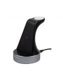 VERBATIM WCS-01 Aluminium 2-in-1 Qi MFi Ladestation - Apple Watch + QC 3.0