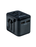 VERBATIM Universal Reiseadapter UTA-01 mit 2xUSB-A