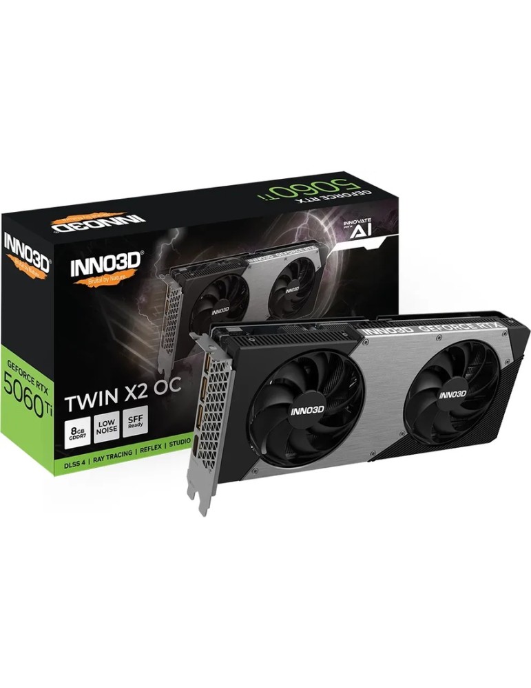 Inno3D GeForce RTX 5060 8GB TWIN X2 - 8GB GDDR7, HDMI, 3x DP