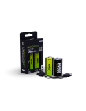 VERICO LoopEnergy Baby C 2er Pack 5500mWh / 3700 mAh, USB Type-C wiederaufladbare Batterie, Li-Ion, enthält 1 Type A zu 2 Type C