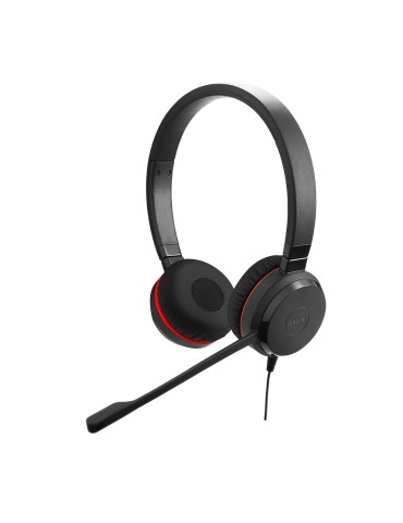 Jabra Evolve 30 II Headset, Stereo, USB-A/C, 3,5mm-Anschluss MS Teams zertifiziert, Optimiert für Skype for Business