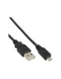 InLine® Micro-USB 2.0 Kabel, USB-A Stecker an Micro-B Stecker schwarz, 2m