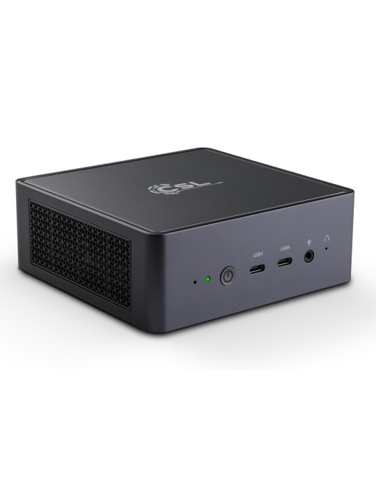 CSL VenomBox Mini PC AMD® Ryzen 5 7640HS, 16GB DDR5 RAM, 500GB M.2 NVMe SSD, Radeon 760M, oOS