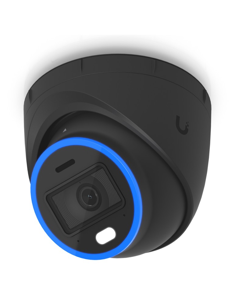 Ubiquiti AI Turret Überwachungskamera Schwarz 4K (3840x2160), PoE+, 40m Nachtsicht, IP66 Wetterfest, Intelligente Erkennung
