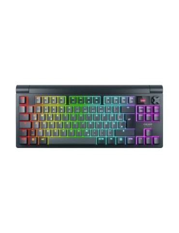 CHERRY XTRFY MX 8.3 TKL WIRELESS, Gaming Tastatur, DE-Layout Drei Verbindungsmodi: 2,4 GHz Funk, Bluetooth® und kabelgebunden, R