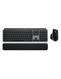 Logitech MX Keys S Combo für Mac, kabellos, DE-Layout Tastatur und Maus Set, Speziell angepasste Tasten und Funktionen für macOS