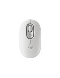 Logitech POP Mouse with emoji - WEIß 3 Easy-Switch-Kanäle, 4 Tasten, Unterstützt Logi Options+