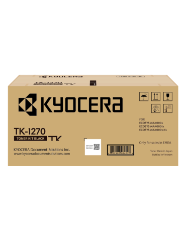Kyocera Toner TK-1270 schwarz, 10000 Seiten