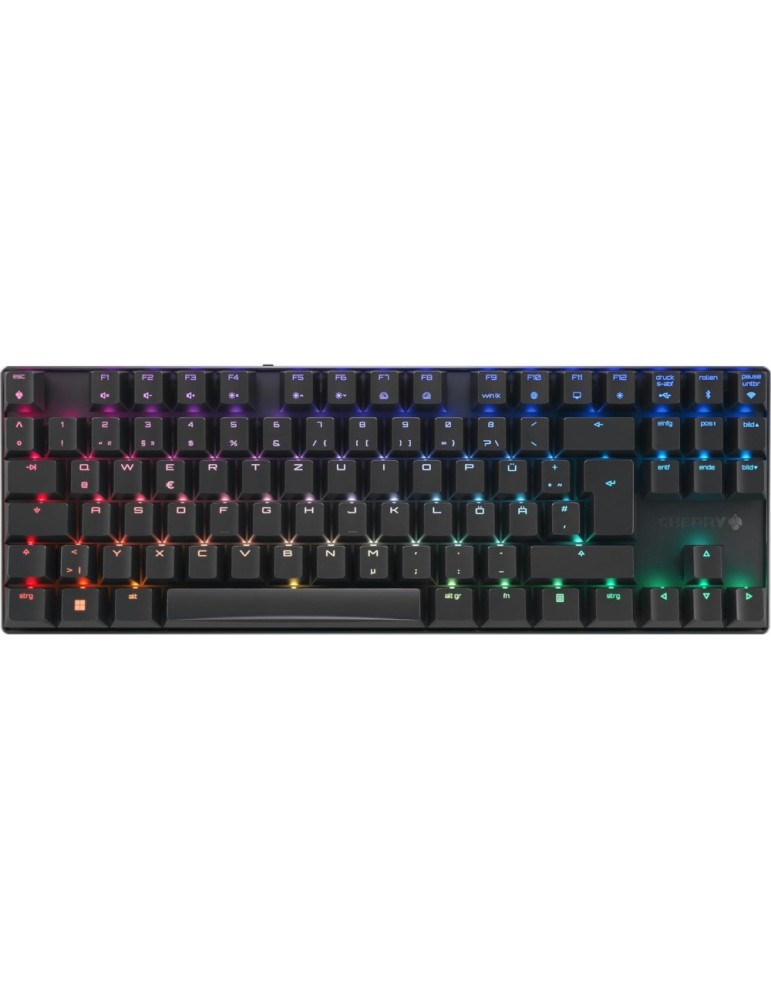 Cherry XTRFY MX 8.2 Kabellose Gaming Tastatur,schwarz Tenkeyless, CHERRY Advanced Wireless Technology, RGB Beleuchtung