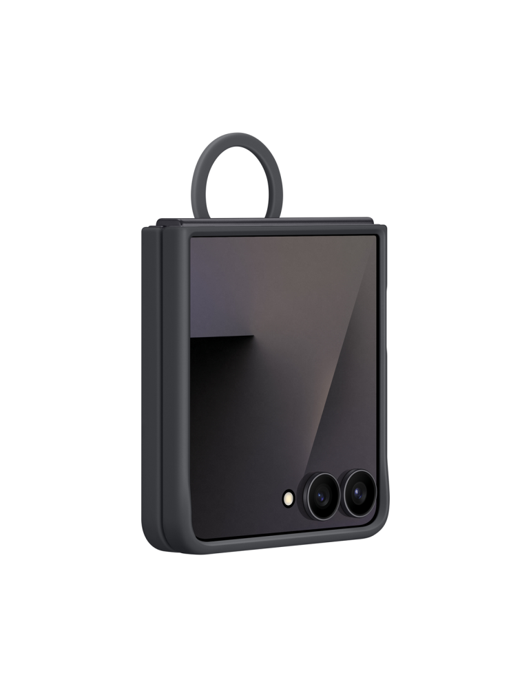 Samsung Ring Case (Silicone) für Galaxy Flip7 Black