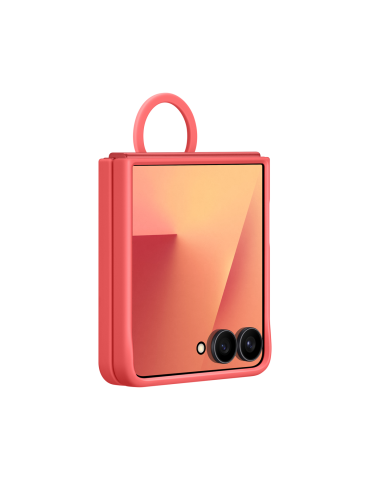 Samsung Ring Case (Silicone) für Galaxy Flip7 Red