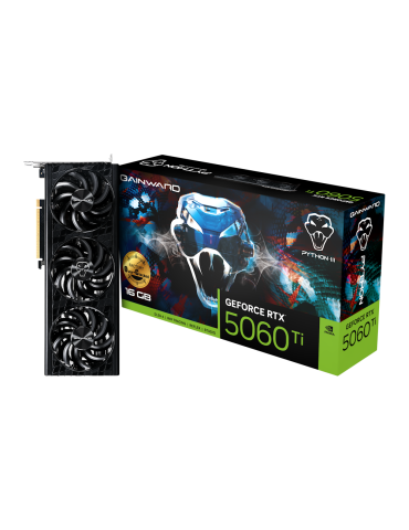 Gainward GeForce RTX 5060 Ti 16GB Python III OC - 16GB GDDR7, HDMI, 3x DP