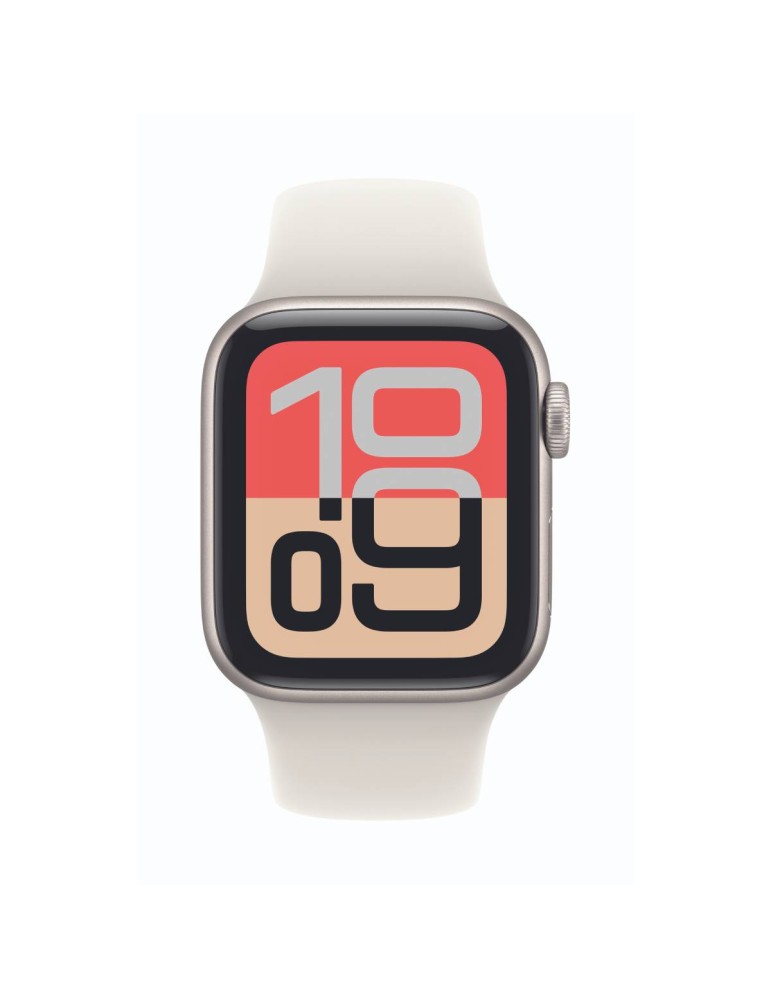 Apple Watch SE 3  40mm Polarstern Aluminium Gehäuse mit Polarstern Sport Band - S/M