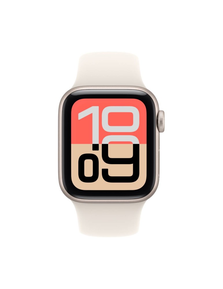 Apple Watch SE 3 Cellular 40mm Polarstern Aluminium Gehäuse mit Polarstern Sport Band - M/L