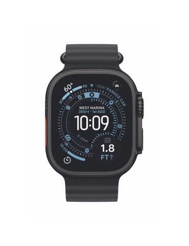 Apple Watch Ultra 3 Cellular 49mm Schwarz Titan Gehäuse mit Schwarz Ocean Band