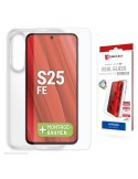 Displex Panzerglas + Handyhülle für Samsung Galaxy S25 FE