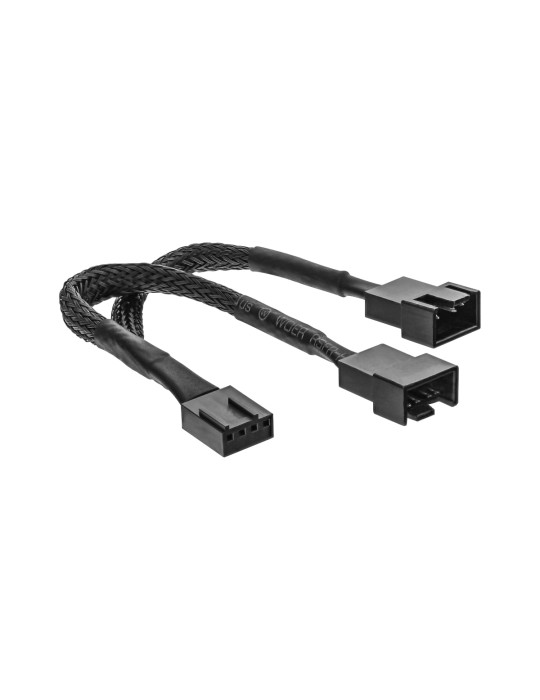 InLine® Y-Kabel für Lüfter PWM, 4pol Molex ,1 Stecker / 2 Buchse 0,15m