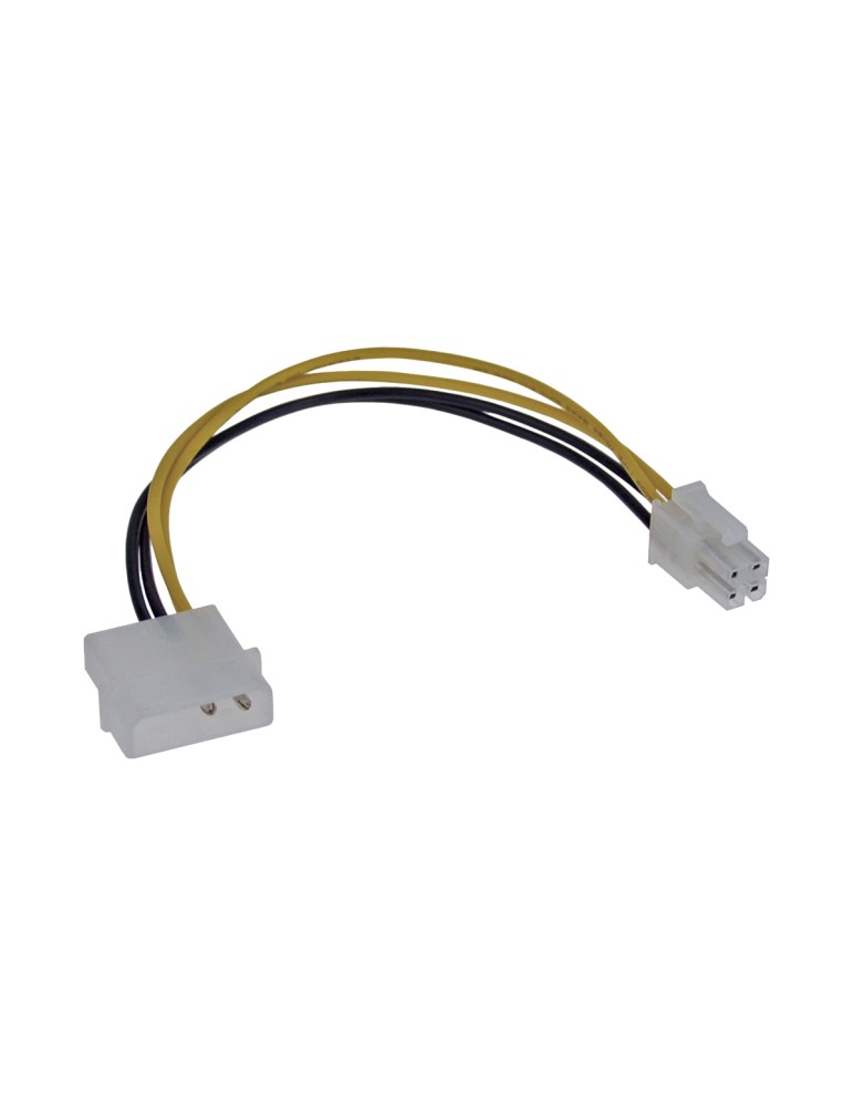 InLine® Stromadapter intern, 4pol Netzteil zu 4pol Mainboard 20cm