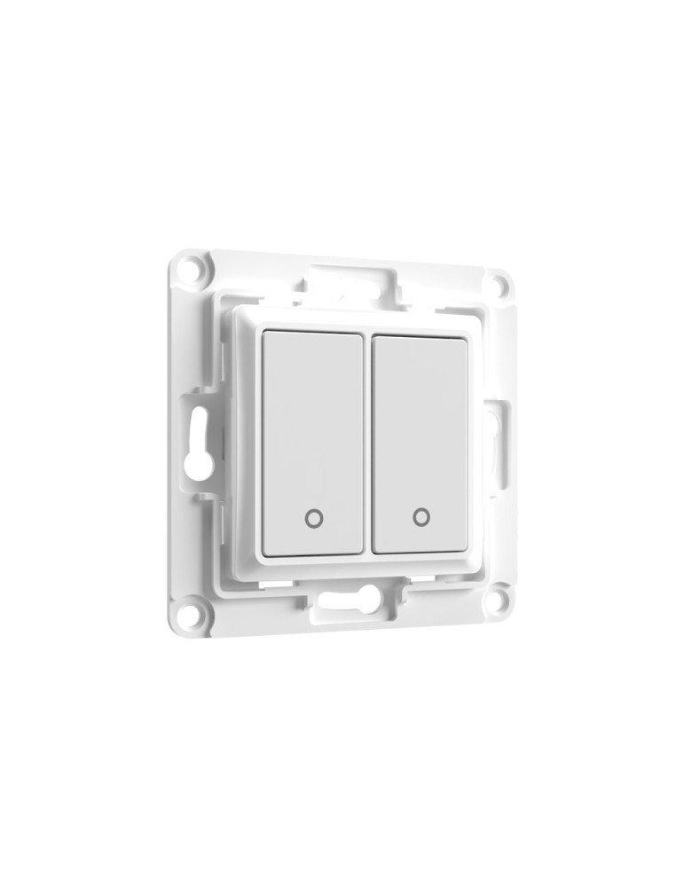 Shelly Wall Switch 2, Wandtaster 2-fach, weiß
