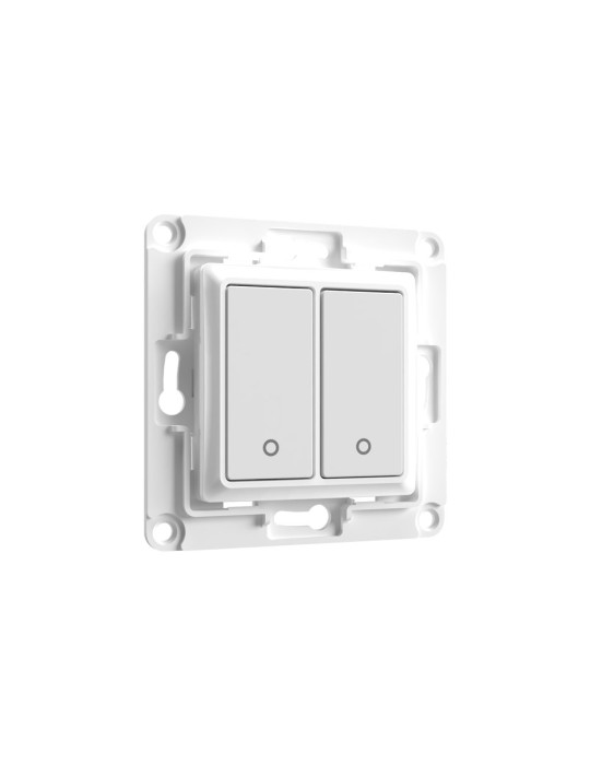 Shelly Wall Switch 2, Wandtaster 2-fach, weiß