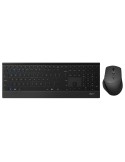 Rapoo Kabelloses Multi-Mode-Deskset "9500M", Black Ultraflaches 4,5-mm-Design - kabellose Multimodus-Verbindung - Tastaturlayout