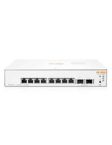 HPE Networking Instant On 1930 10-Port Switch [8x Gigabit-LAN, 2x SFP, lüfterlos]