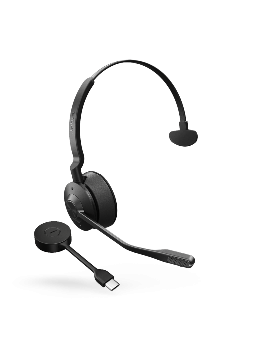 Jabra Engage 55 Headset, Mono, Kabellos, USB-A, EMEA/APAC, DECT [MS Zertifiziert]