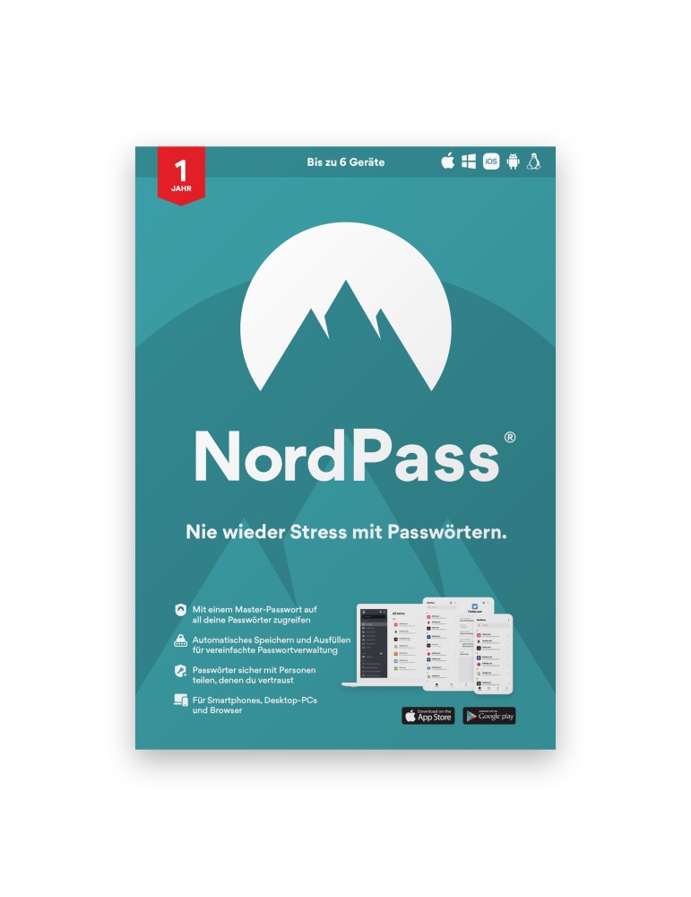 NordPass Password Manager [12 Monate]