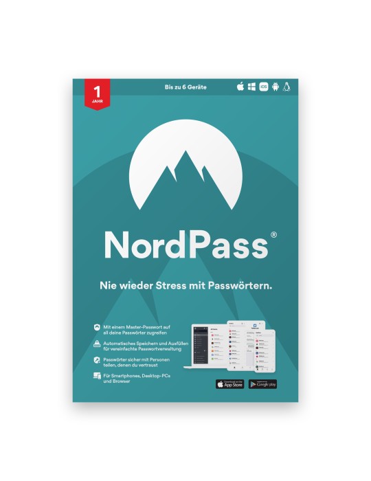 NordPass Password Manager [12 Monate]