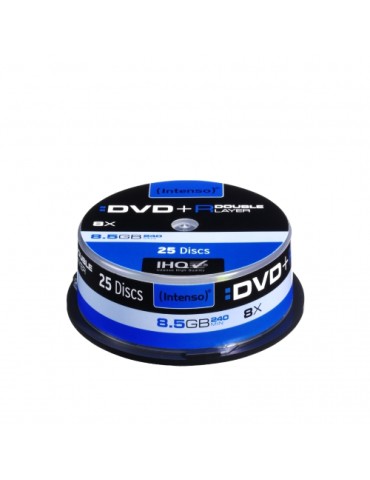 Intenso DVD+R DL 8,5GB Cakebox [25 Disc]