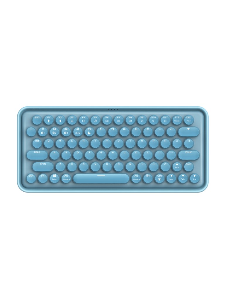Rapoo Mechanische Multimodus Tastatur "Ralemo Pre 5", blau Drahtlose Multimodus-Verbindung - QWERTZ (deutsches)-Layout