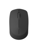Rapoo Kabellose lautlose Multi-Mode-Maus "M100 Silent" Dunkelgrau, hochauflösender Sensor mit 1300 DPI