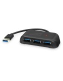 Speedlink SNAPPY EVO USB Hub , 4-Port, USB 3.0, USB 3.1 Gen 1 USB 3.2 Gen 1 (5 Gbit-s), Passive, Schwarz