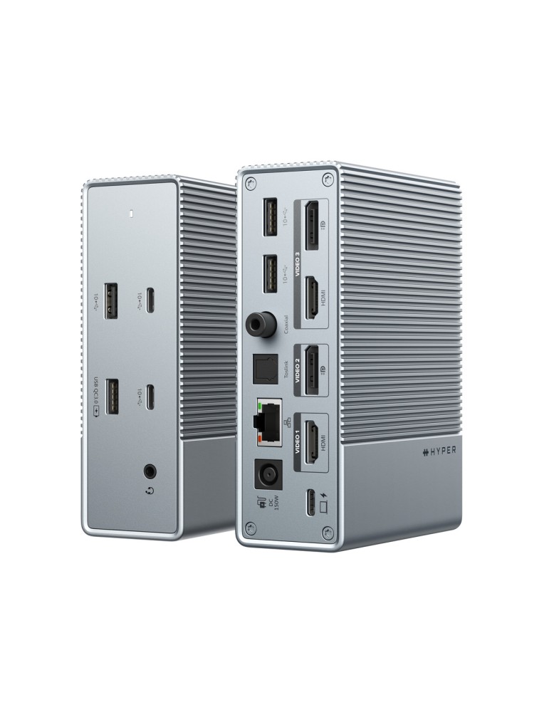 HyperDrive Universal GEN2 15-in-1 USB-C Dockingstation Triple Extended Display