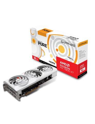 SAPPHIRE PURE AMD RADEON RX 7800 XT GAMING - 16GB GDDR6, HDMI, 3x DP
