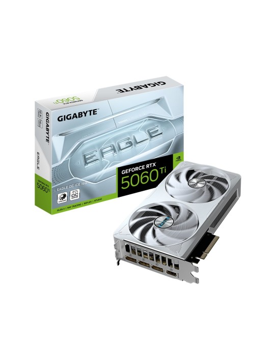 GIGABYTE GeForce RTX 5060 Ti 16GB Eagle ICE OC - 16GB GDDR7, HDMI, 3x DP