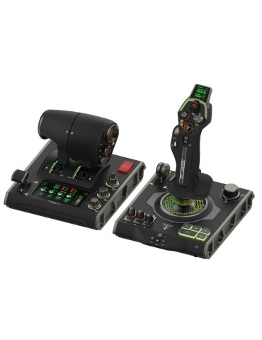 Turtlebeach VelocityOne Flightdeck Universeller HOTAS-Simulation-Joystick & Schubhebel mit Touch-Display für PC