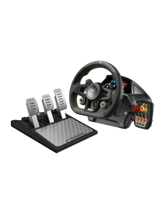 Turtlebeach VelocityOne Race Lenkrad & Pedalsystem mit Force Feedback, Magnetische Schaltwippen und Hall-Effekt-Sensoren für XBO